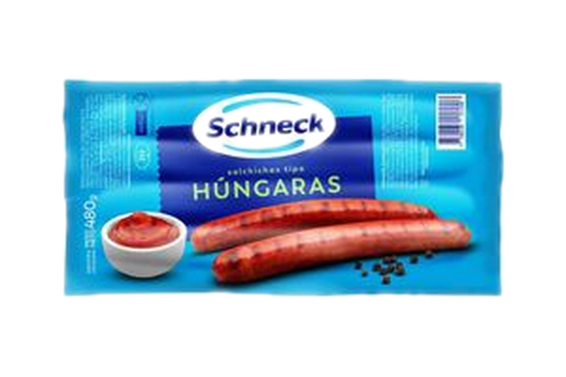 Húngaras Schneck Al Vacío 8 Unidades