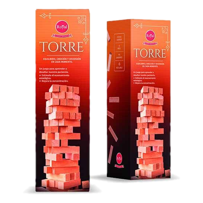Torre De Madera Premium Royal +6 Años