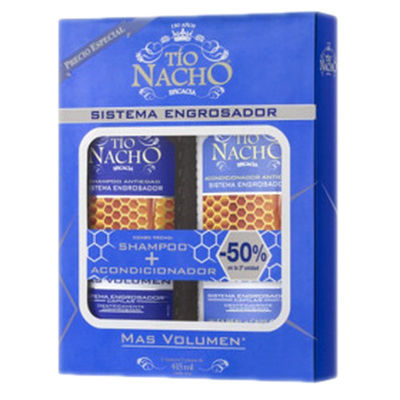 Tio Nacho Sh. Engrozador+aco Pack [415+415 Ml]