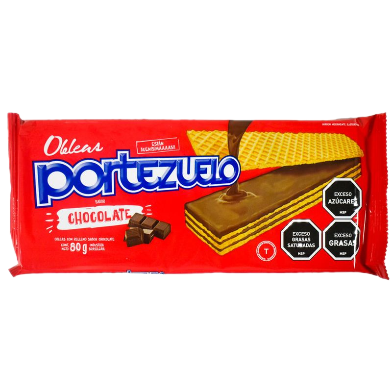 Oblea Portezuelo Chocolate 80 G