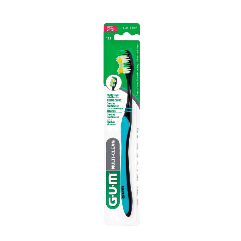 Cepillo De Dientes Gum Multi Clean 135 1 Unidad