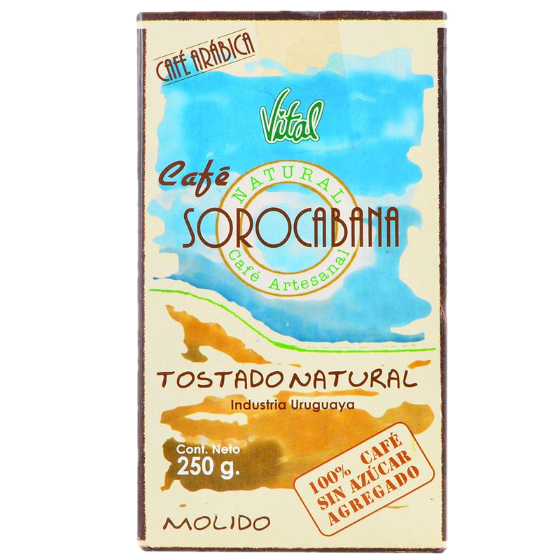 Café Tostado Natural Sorocabana 250 G