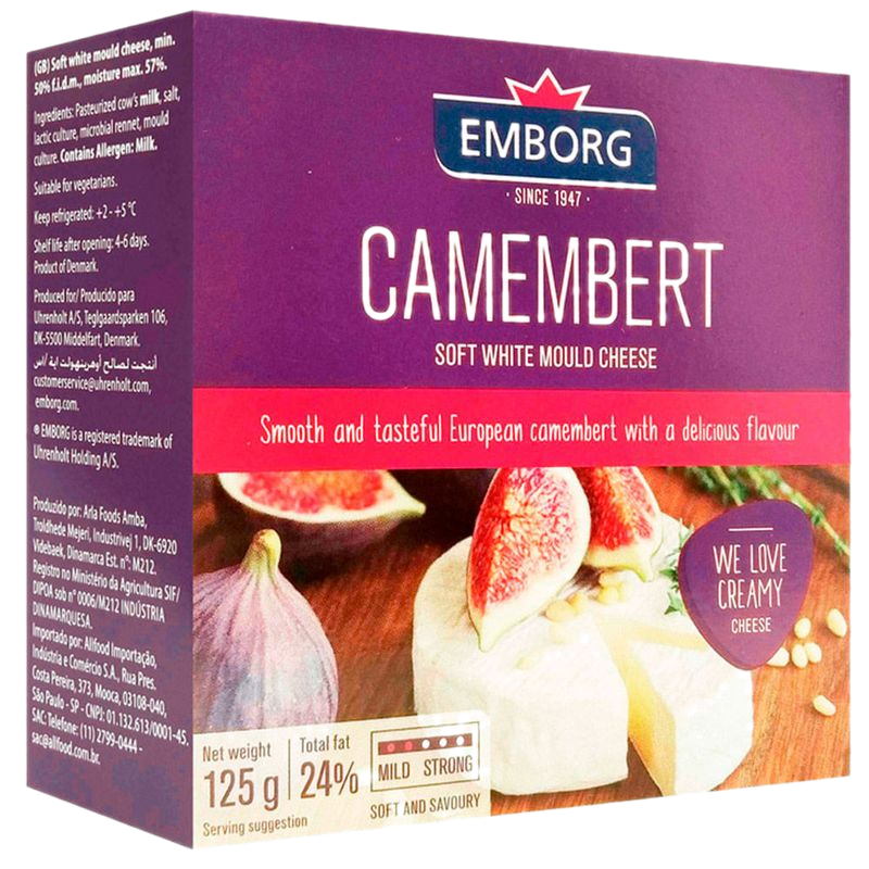 Queso Camembert Emborg 125 G