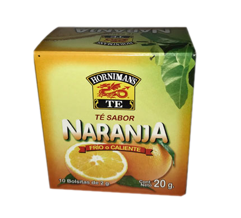 Te Hornimans Naranja 10 Unidades