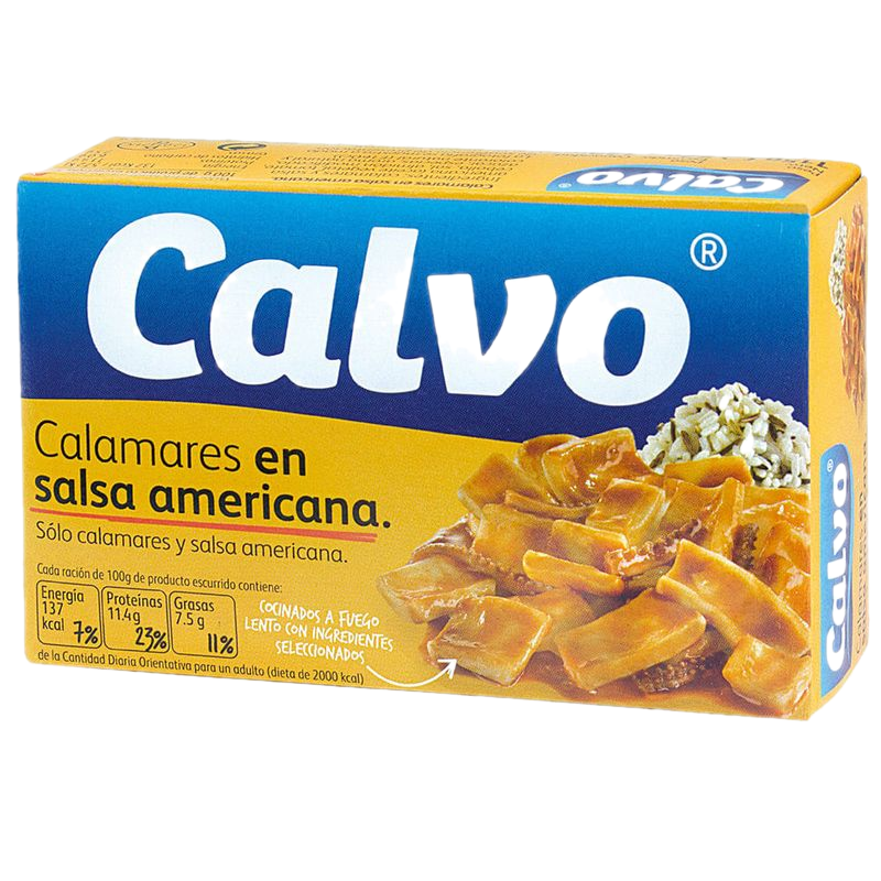 Calamares Salsa Americana Calvo 115 G