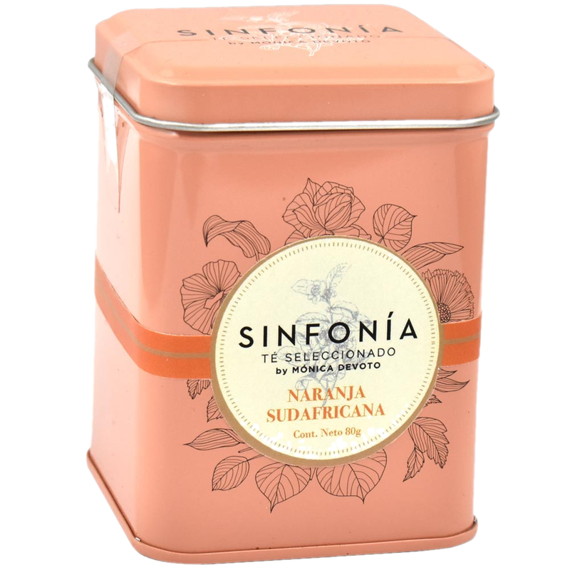 Té Sinfonía Naranja Sudafricana Lata 80 G