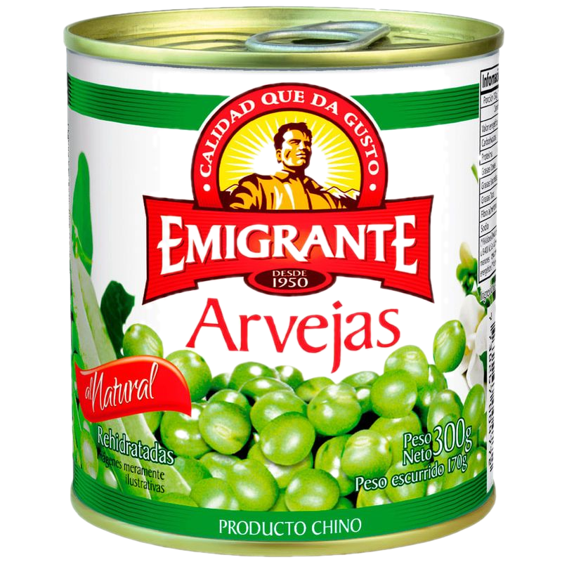 Arvejas Emigrante 300 G