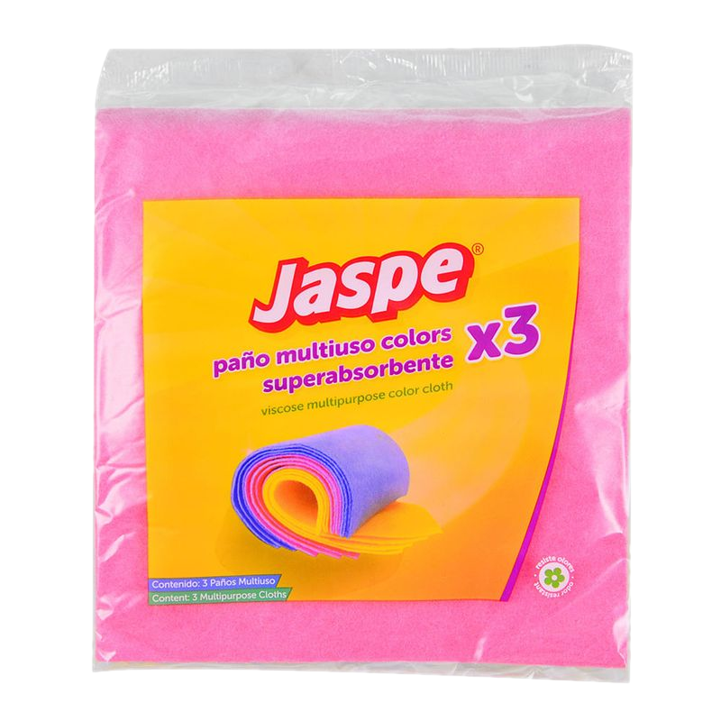 Paño Multiuso Jaspe Colors 3 Unidades