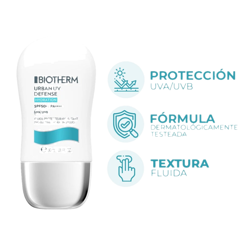 Fluido Facial Biotherm Urban Uv Defense Fps50+ 30 Ml