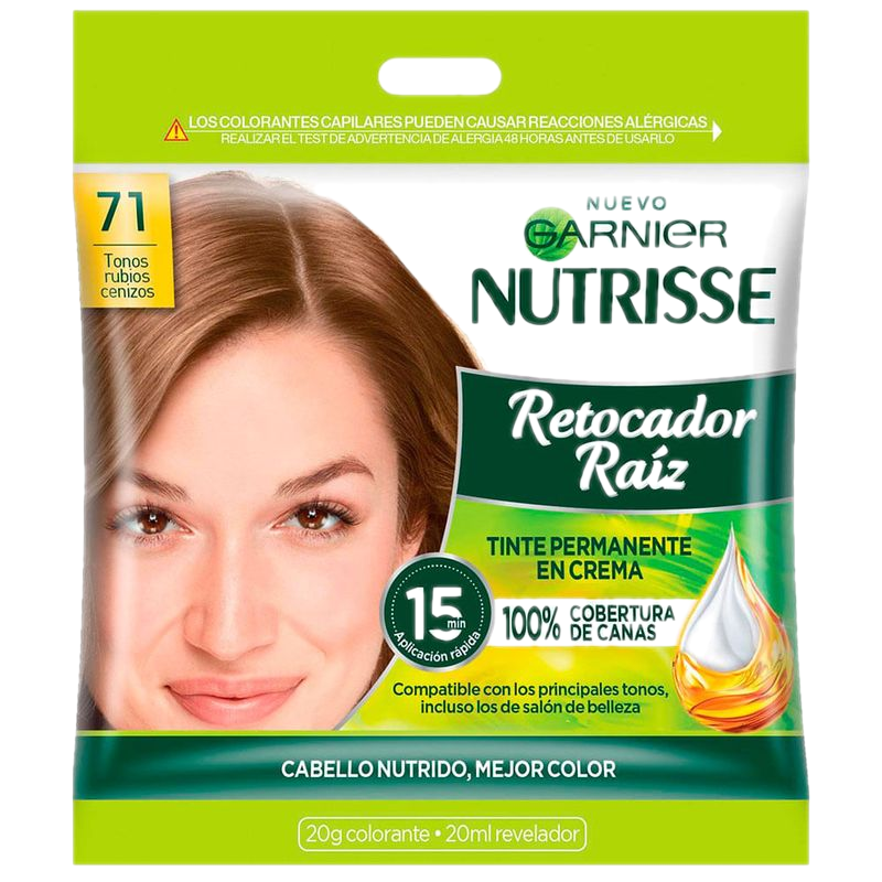 Coloración Nutrisse Retocador De Raíz 7.1 20 G + 20 Ml