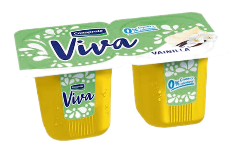 Postre Conaprole Viva 0% Vainilla 110 G 2 Unidades