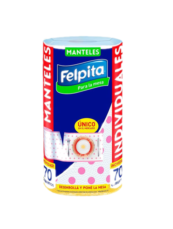 Felpita Manteles 70 Unidades