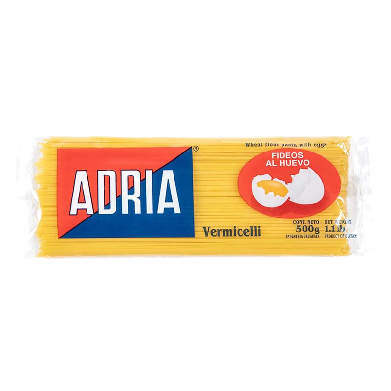 Fideos Al Huevo Adria Vermichelli 500 G