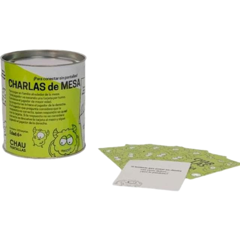 Juego De Mesa Charlas De Mesa Chau Pantallas +6 Años.