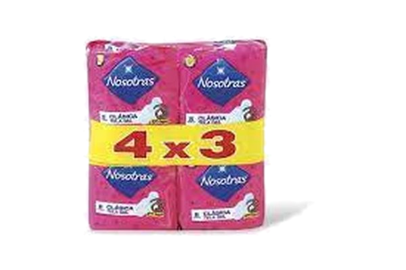 Adherente Nosotras Clasica C/alas 4x3 32 Unidades