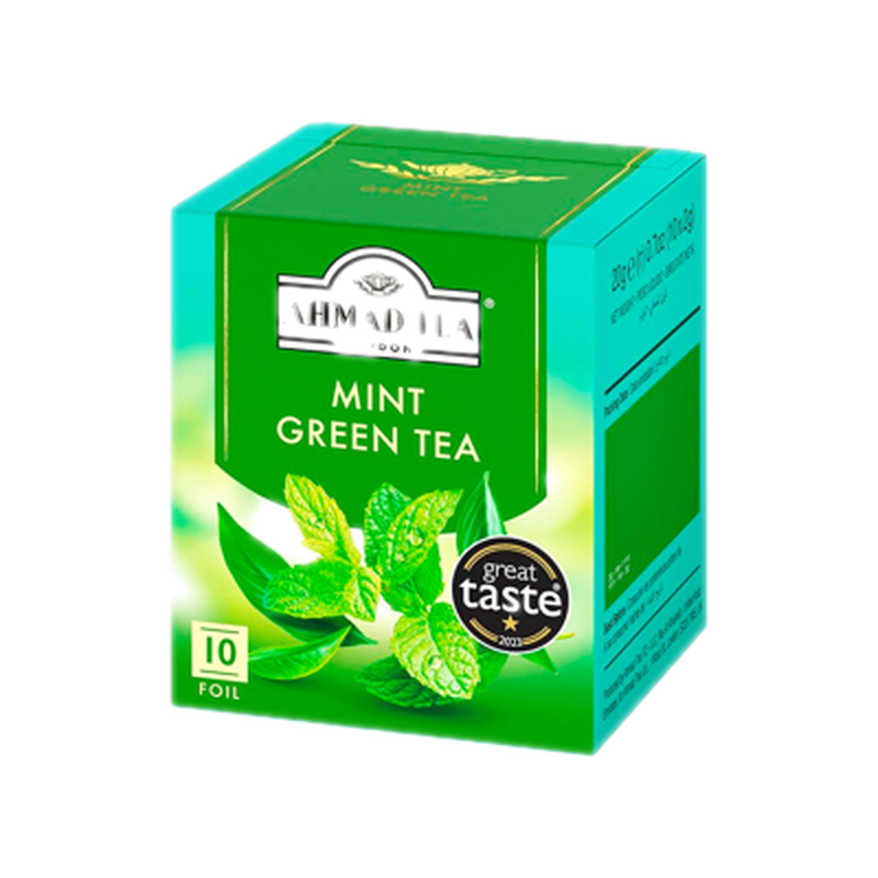 Té Verde Ahmad Tea Menta X 10 Sobres