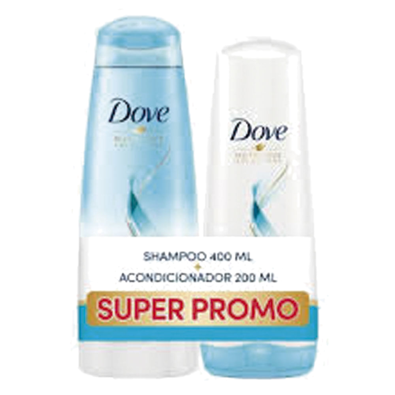 Shampoo Dove Hidratacion Intensa 400 Ml + Acondicionador 200 Ml