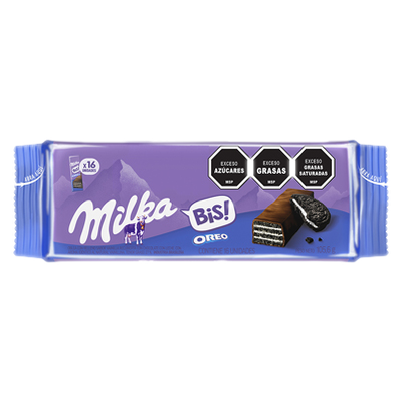 Oblea Bis Milka Oreo 105 G