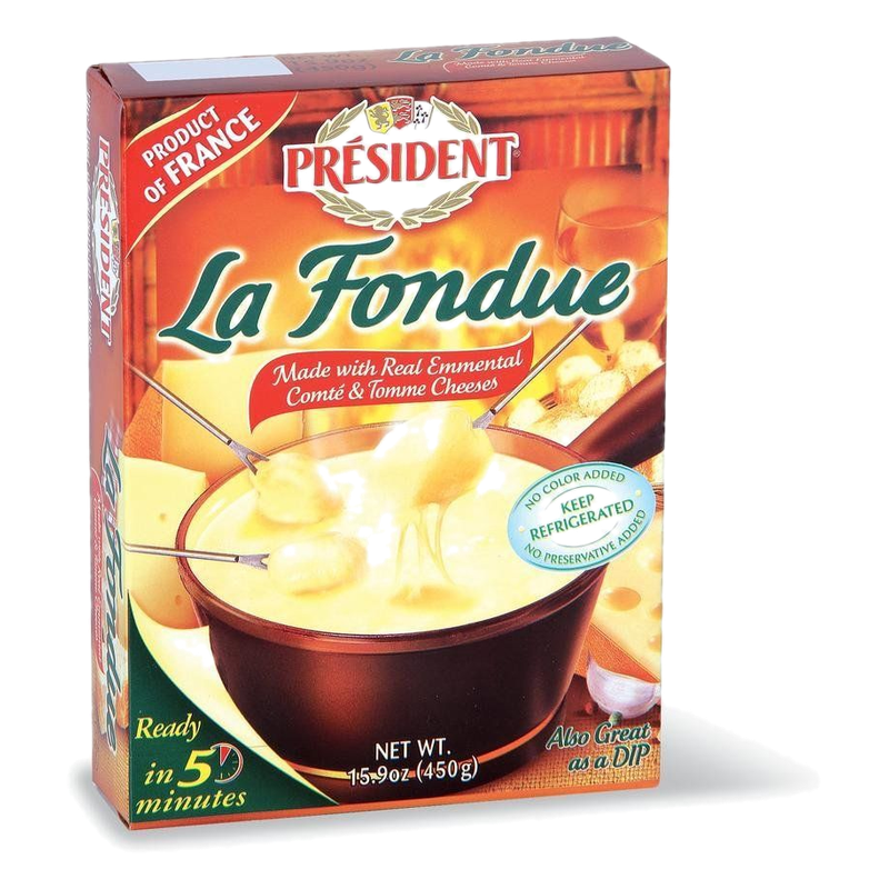 Fondue 3 Quesos President 450 G