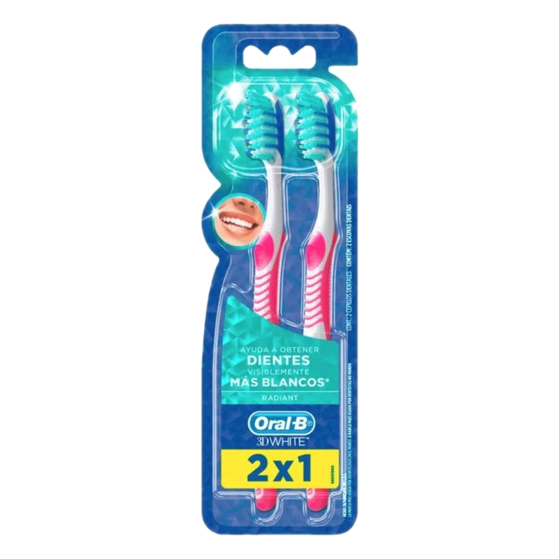 Cepillo Dental Oral-b 3dw Radiant 2x1