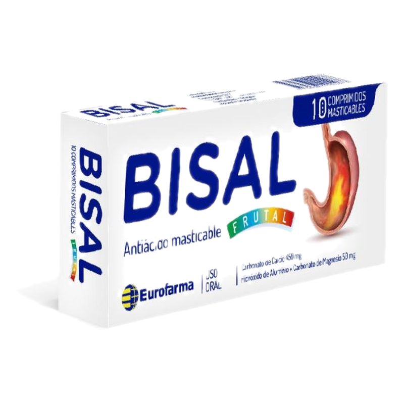 Bisal Frutal X 10 Comp
