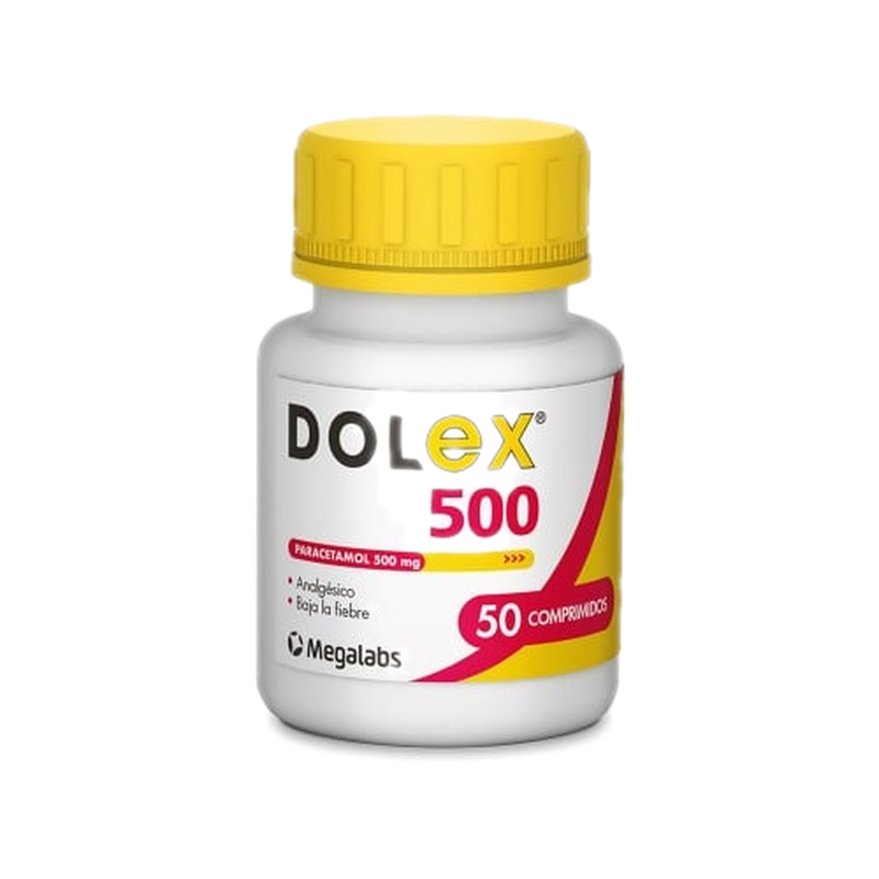 Dolex 500 Mg 50 Comprimidos