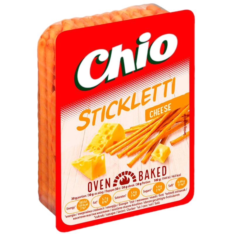 Palitos Stickletti Queso Chio 80 G
