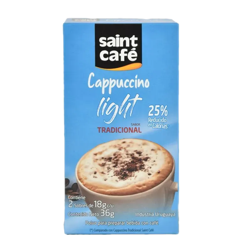 Cappuccino Saint Light Caja 2 Unidades