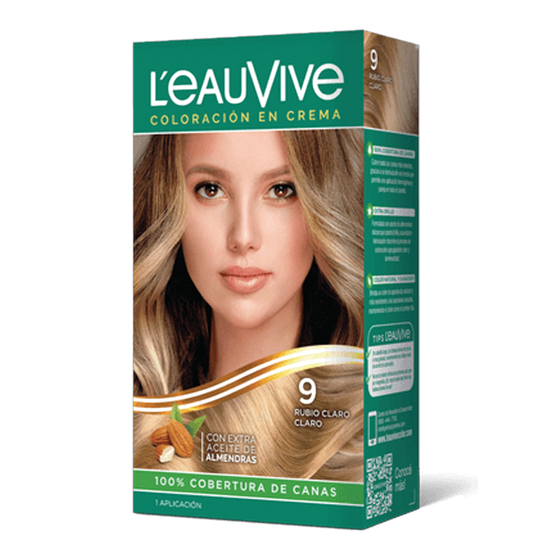 Coloracion L'eau Vive Kit N°9 160 G