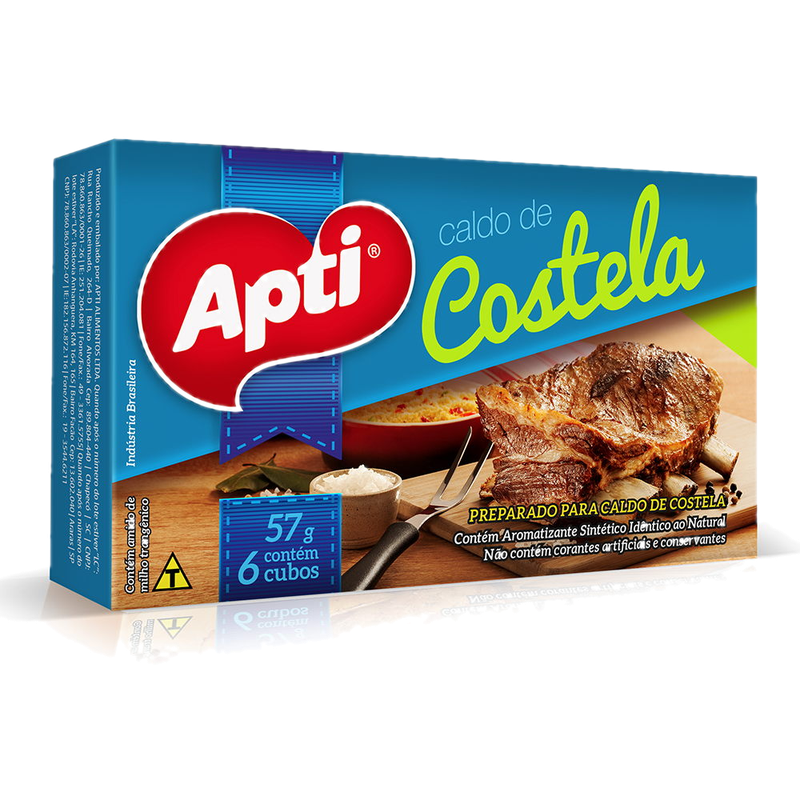 Caldo De Costilla Apti 12 Unidades