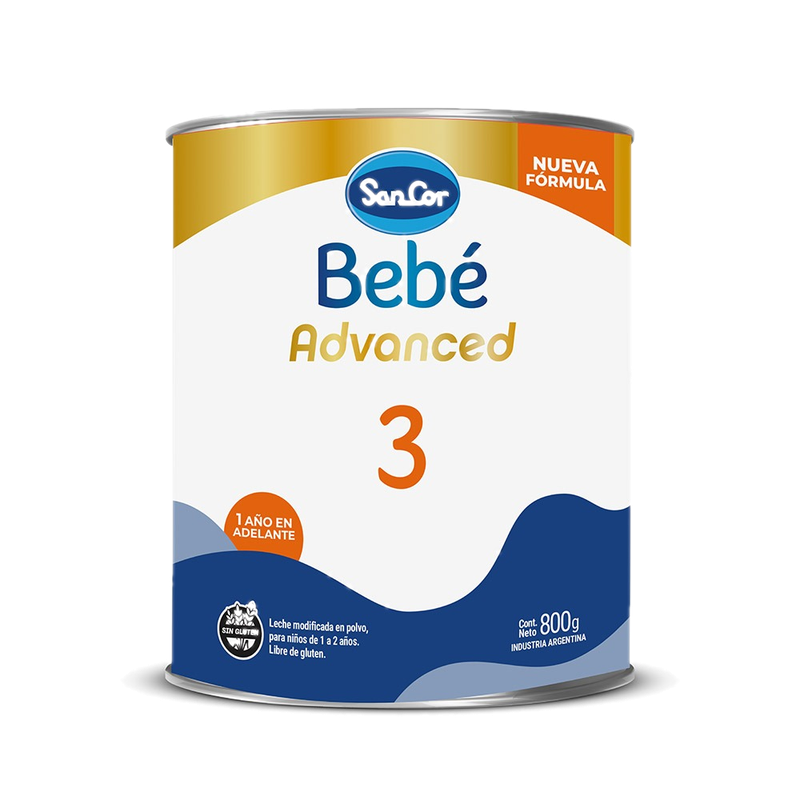 Sancor Advanced Bebé 3 Polvo 800 G