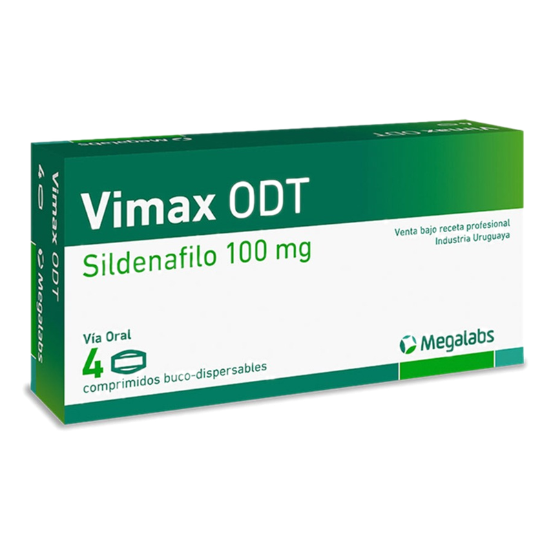 Vimax Odt 100 Mg X 4 Comprimidos