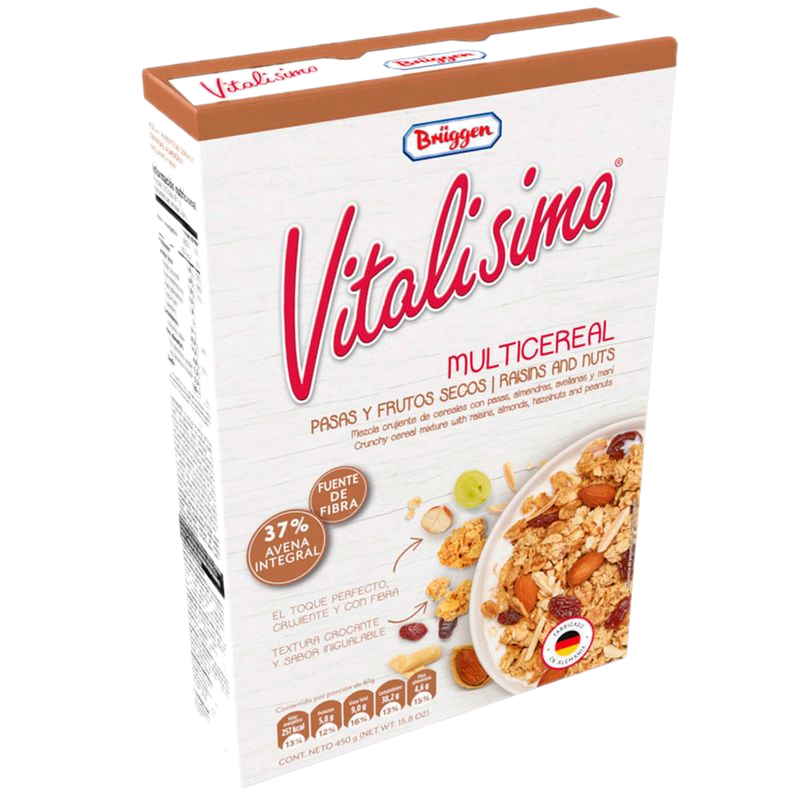 Cereal Vitalisimo Bruggen Muesli Frutos Secos 450 G