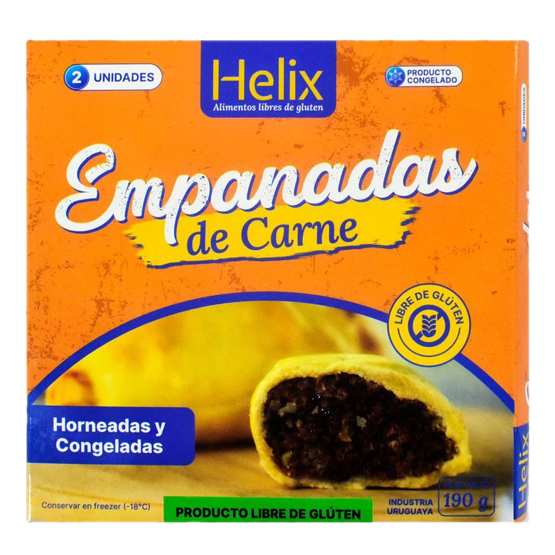 Empanada De Carne 2 Unidades Helix (sin Glúten)