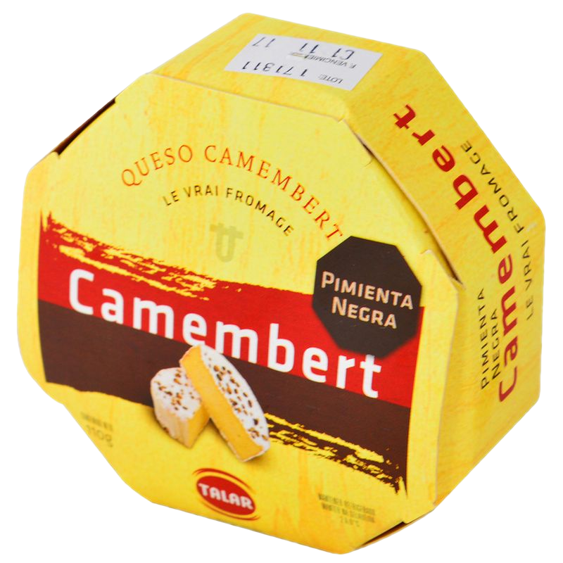 Queso Camembert Talar Poivre Noir 110 G