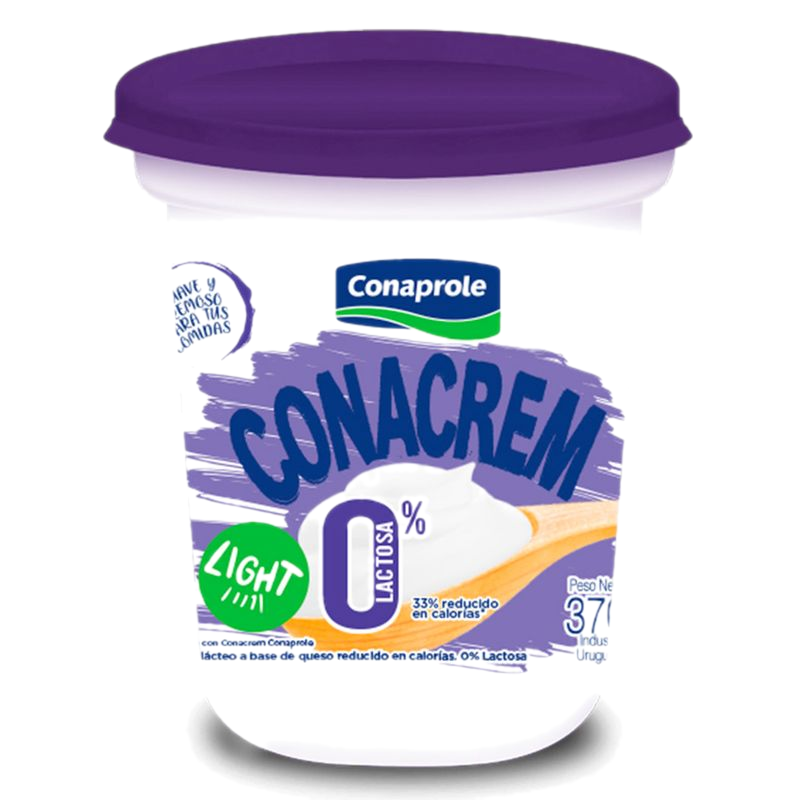 Conacrem Light 0% Lactosa Conaprole 370 G