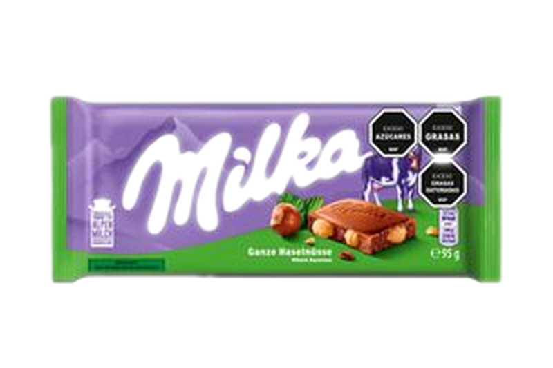 Chocolate Con Avellanas Enteras Milka 100 G