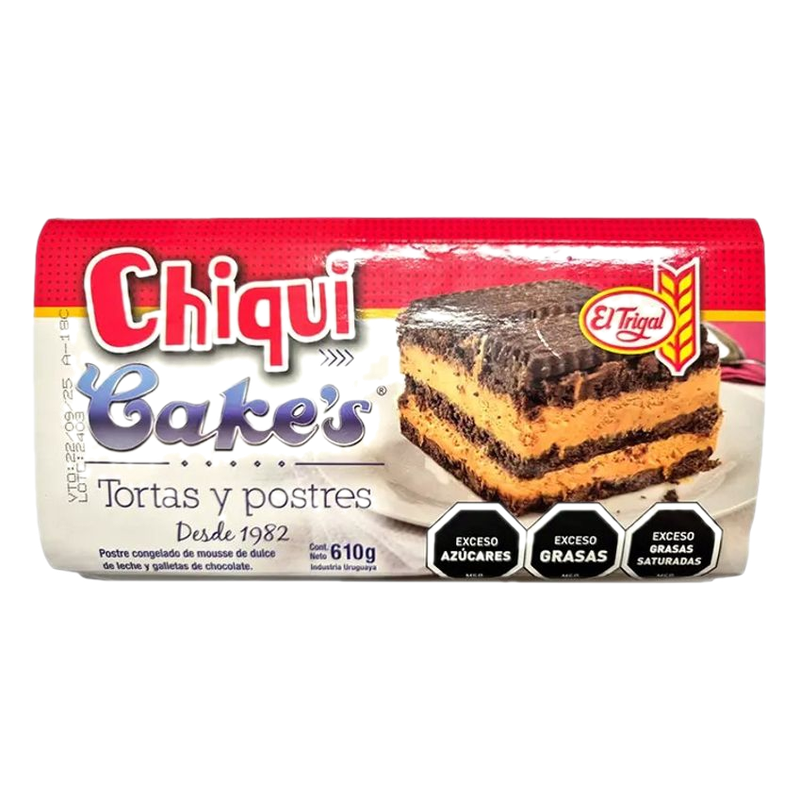 Postre Chiqui Cake's 610 G
