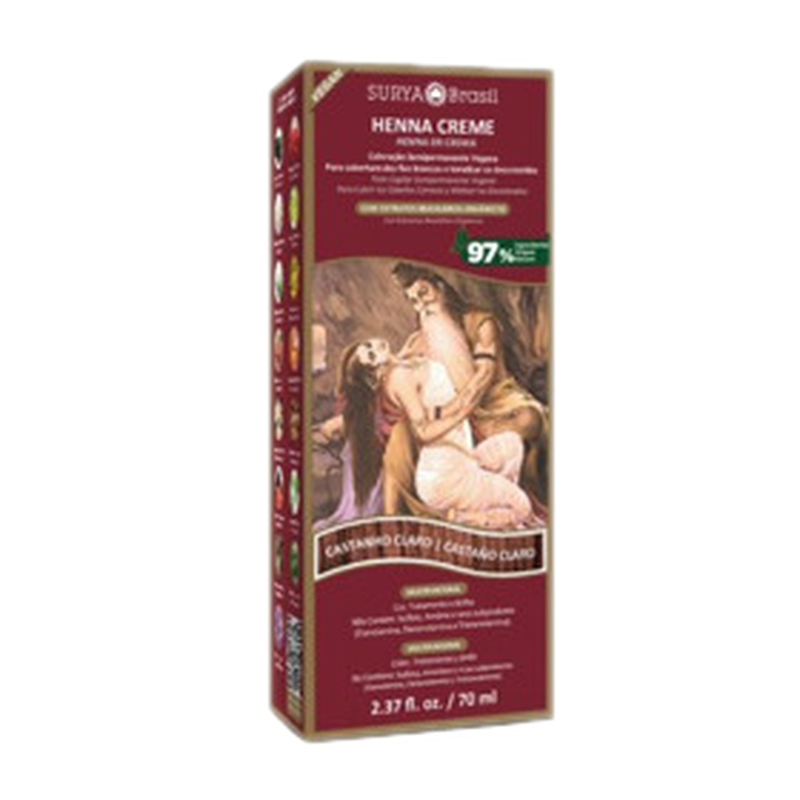 Surya Henna Crema Castaño Claro [70 Ml]