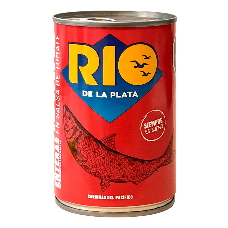 Sardinas Rio De La Plata Enteras Al Tomate 425 G