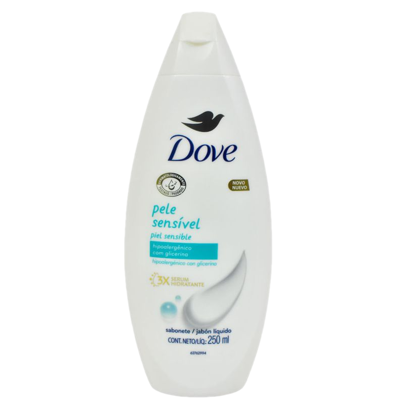 Jabón Líquido Dove Piel Sensible 250 Ml