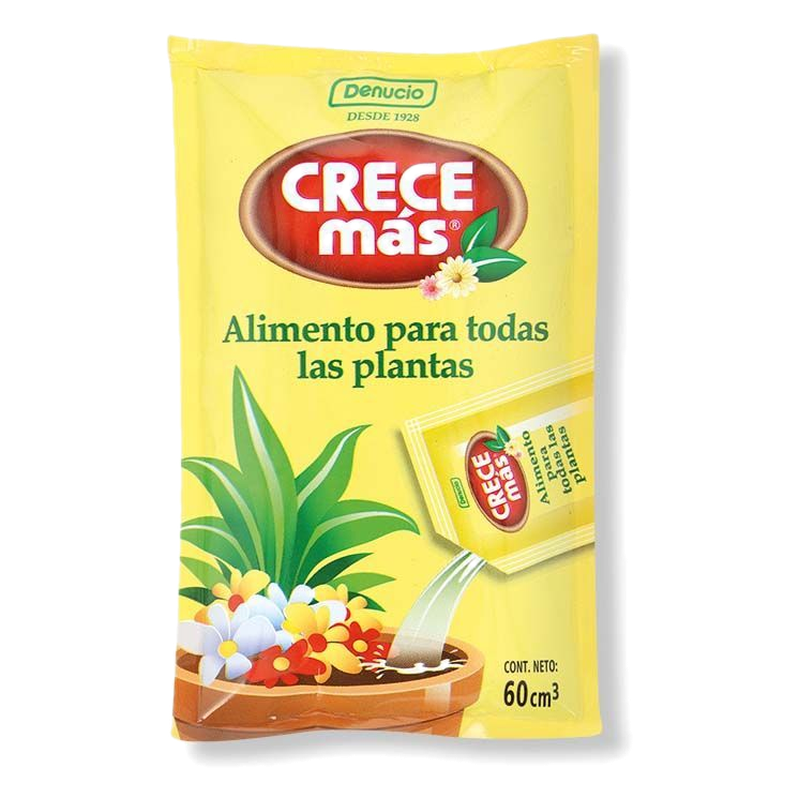 Fertilizante En Sachet Crece Mas Denucio 60 Ml
