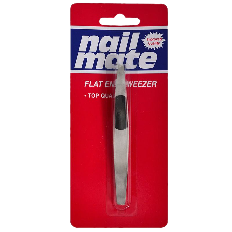 Pinza Para Depilar Nail Mate Mango Con Silicona
