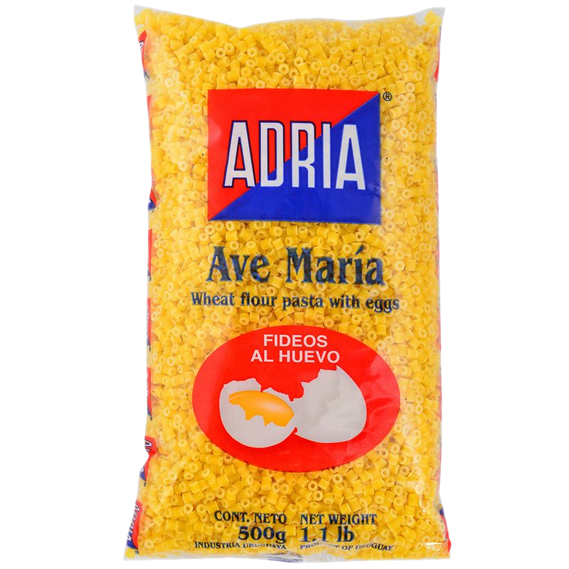 Fideos Al Huevo Adria Ave María 500 G