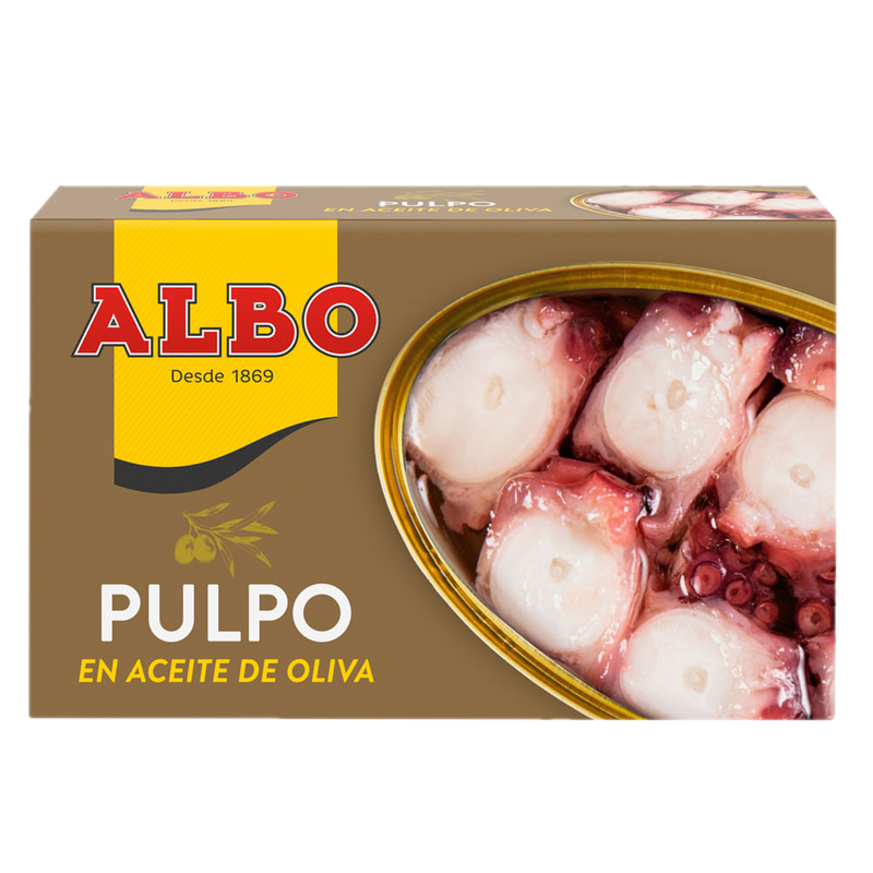 Pulpo En Aceite De Oliva Albo 116 G