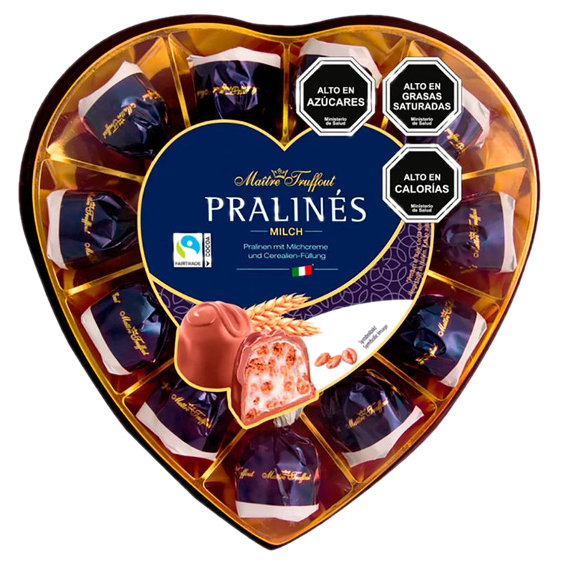 Bombones Maitre Truffout Corazón 165 G