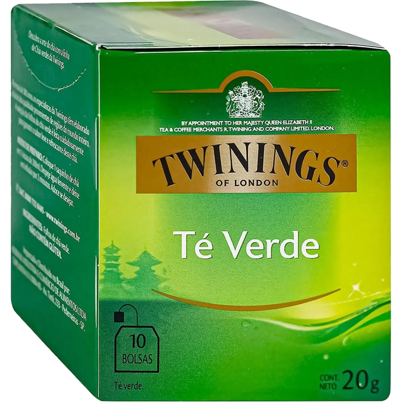 Té Verde Twinings (20 G) 10 Unidades