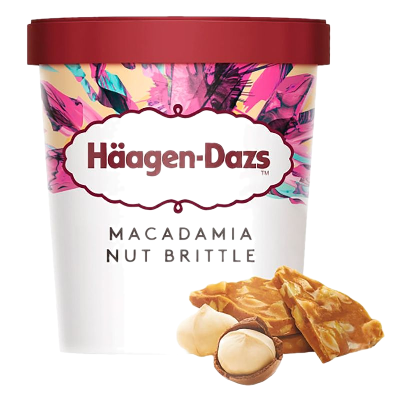Helado Häagen-dazs Vainilla Con Nuez Vaso 100 Ml