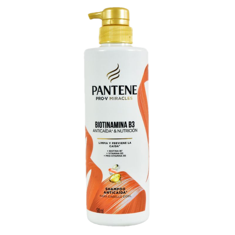 Shampoo Pantene Biotinamina B3 Anticaída 510 Ml