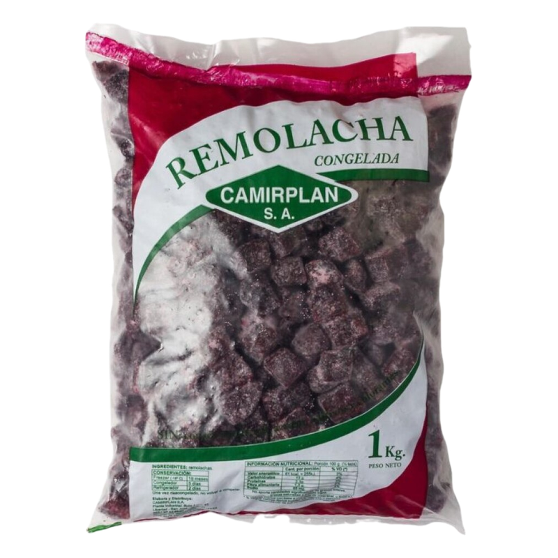 Remolacha En Cubos Camirplan 1 Kg